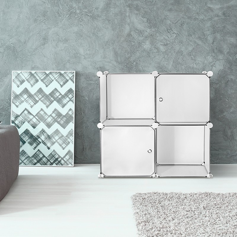 CUBES DE RANGEMENT MODULABLES EN PLASTIQUE TBOX4 LINEAG